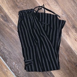 striped trousers/pants